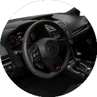 Subaru Dashboard and Steering Wheel