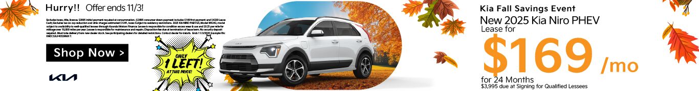 New 2025 Kia Niro PHEV