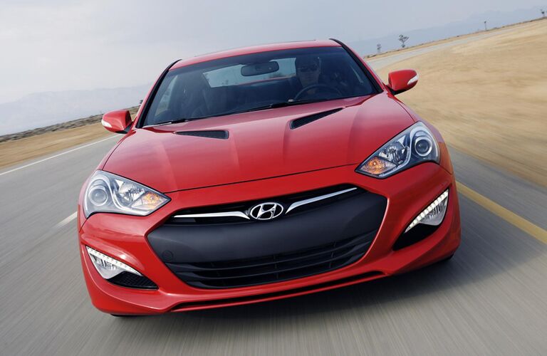 Red Genesis Coupe