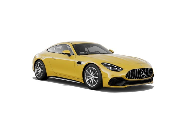 2025 Mercedes-Benz AMG GT 43 Coupe on white