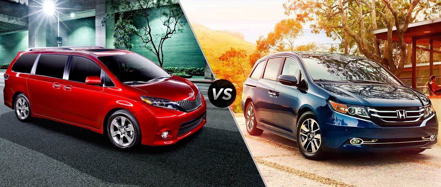 2016 Toyota Sienna vs 2016 Honda Odyssey at Heritage Toyota