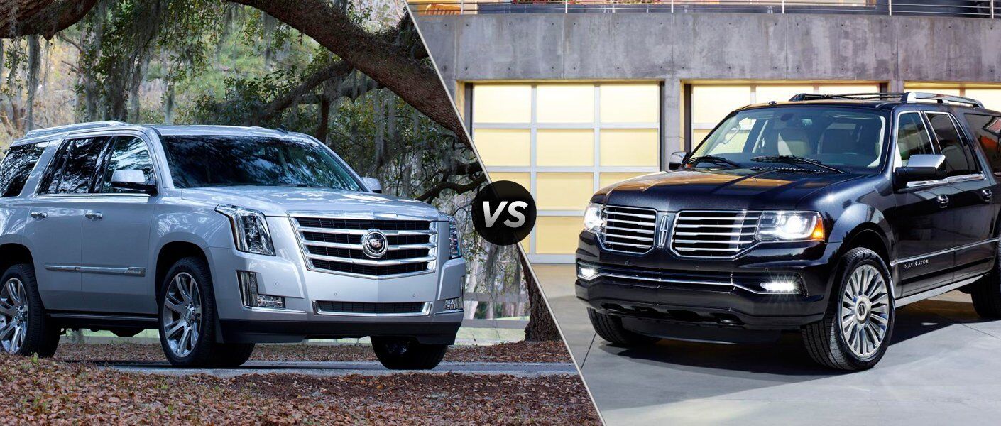 2015 Cadillac Escalade vs 2015 Lincoln Navigator
