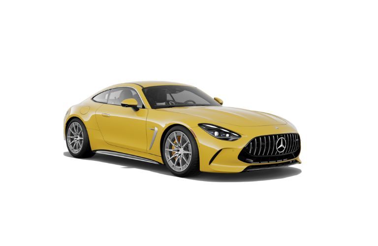2025 Mercedes-Benz AMG GT S E Performance Coupe on white