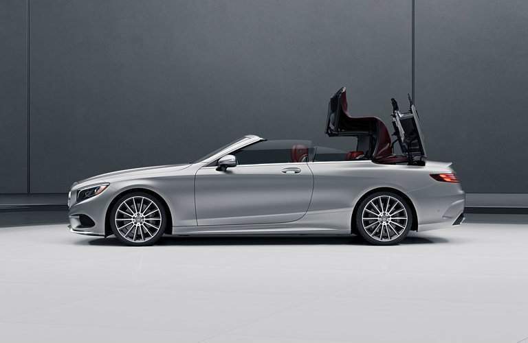 2017 Mercedes-Benz S-Class with folding roof