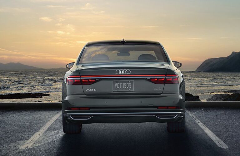 2019 Audi A8 back view