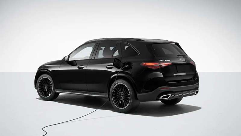 The 2026 Mercedes-Benz GLC 350e 4MATIC® SUV charging
