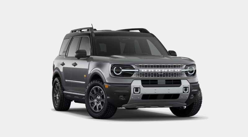 A front exterior view of the 2026 Ford Bronco Sport Badlands