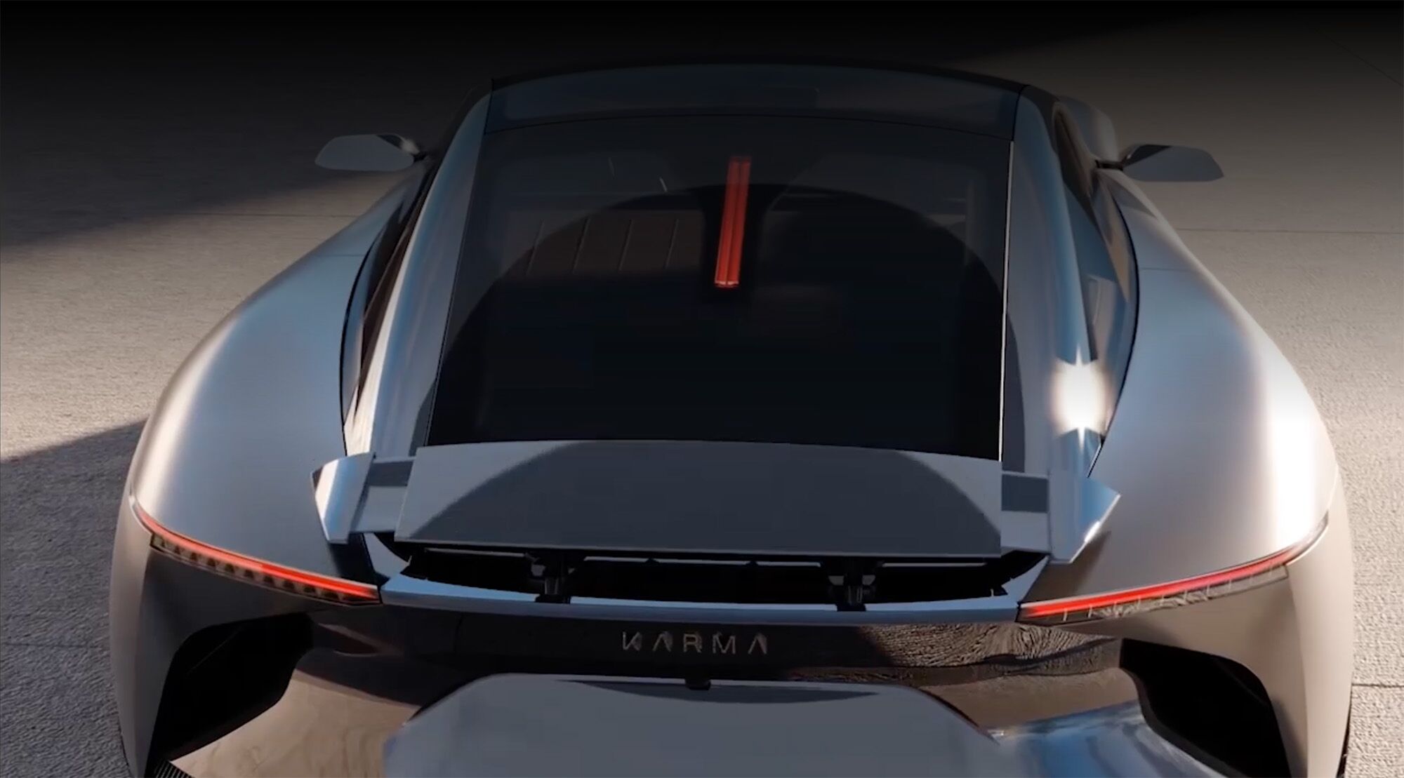 KARMA Kaveya - rear wing spoiler feature