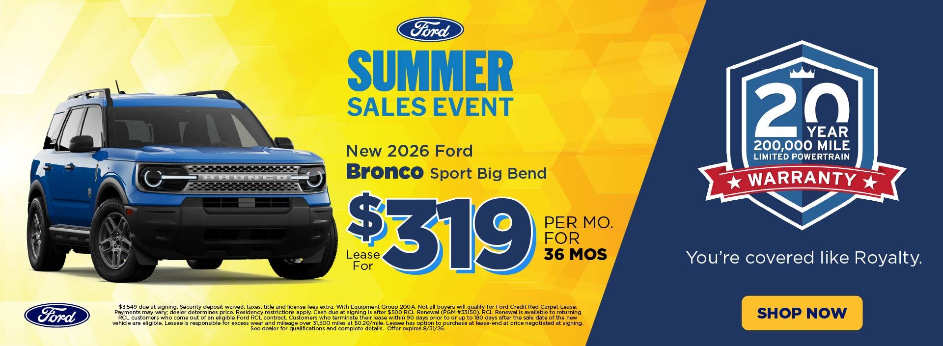 June Bronco Sport