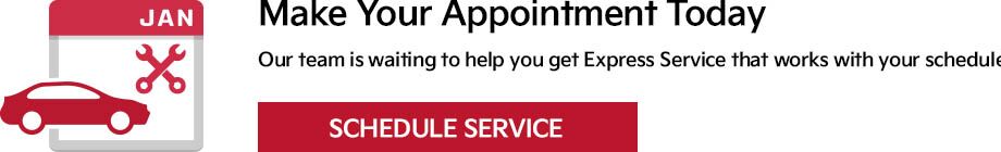 Our team is waiting to help you get Express Service that works with your schedule!