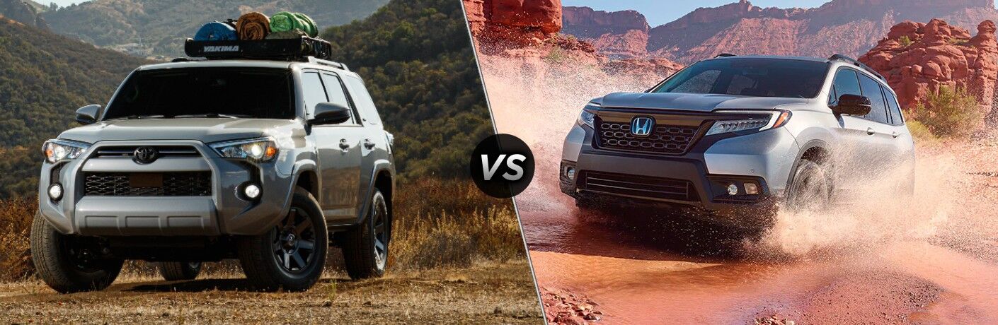 2021 Toyota 4Runner vs 2021 Honda Passport