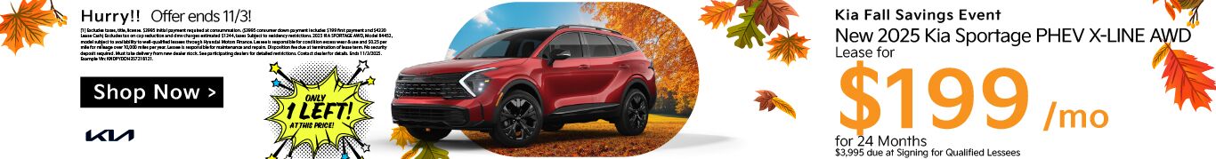 New 2025 Kia Sportage PHEV