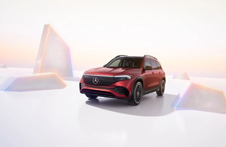 front quarter view of the 2025 Mercedes-Benz EQB