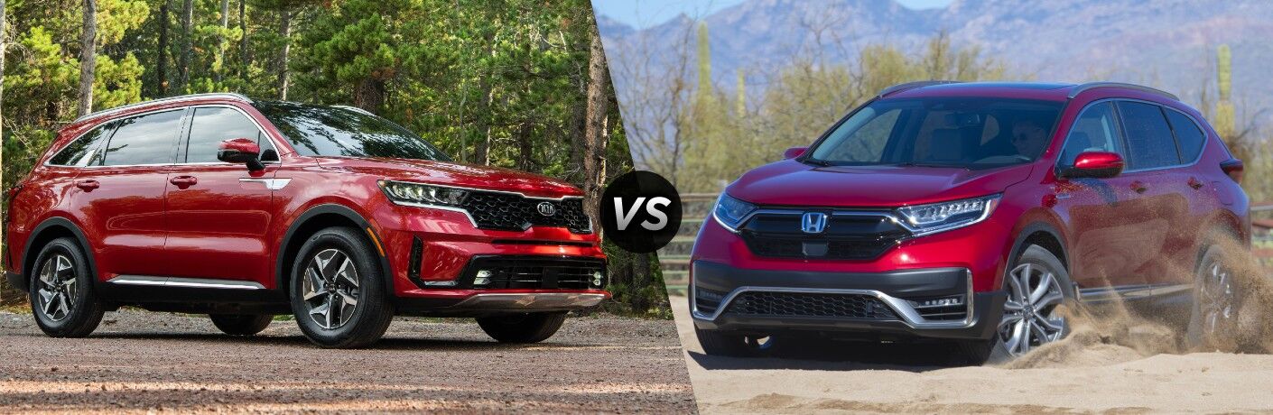2021 Kia Sorento Hybrid vs 2021 Honda CR-V Hybrid