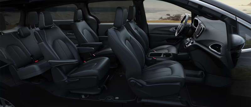 The seating in the 2025 Chrysler Voyager
