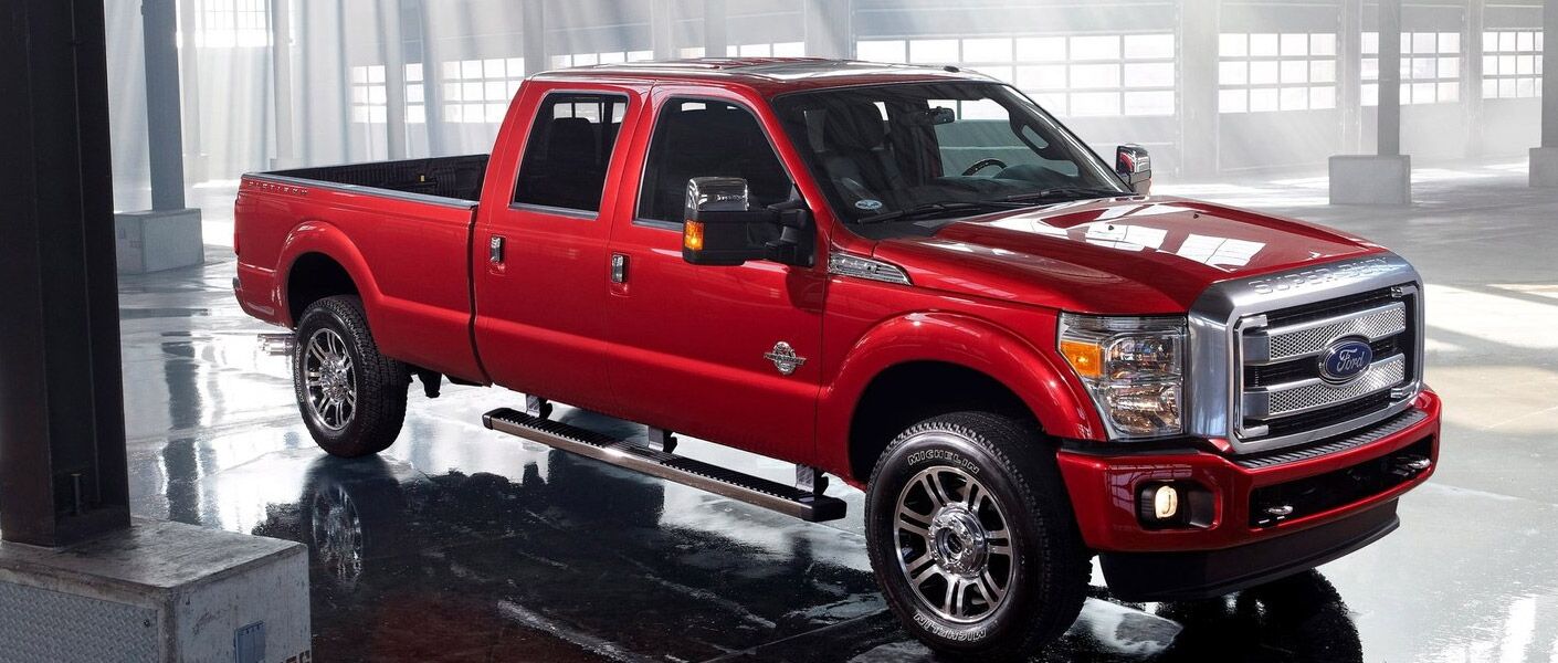 2013 Ford Super Duty F-250 Exterior Passenger Side Front Angle