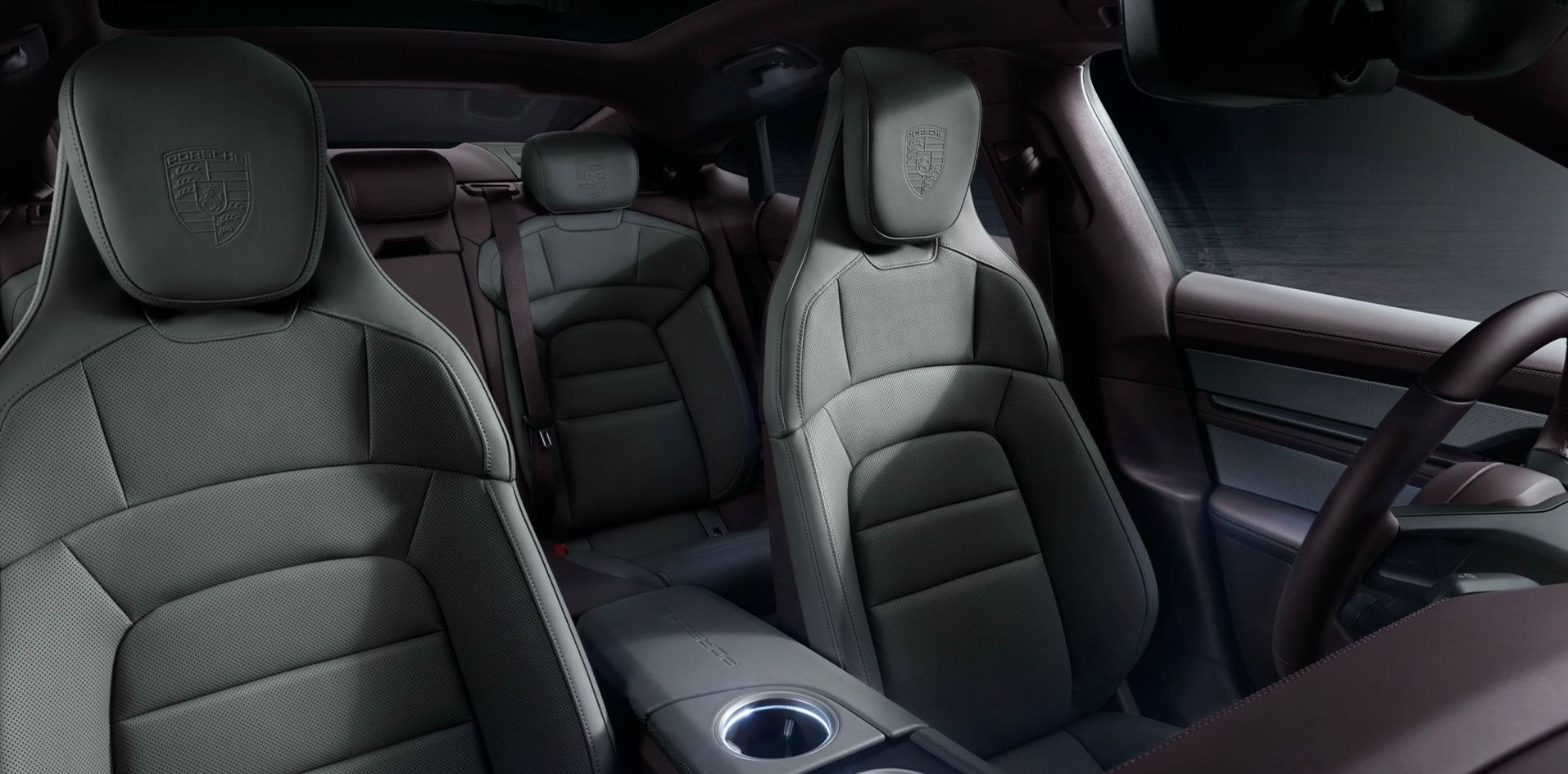 The new Taycan is available with two sizes of battery.