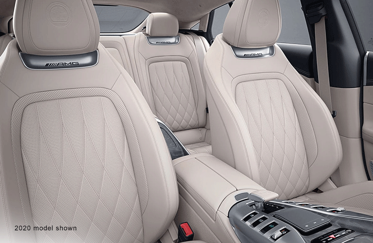 2021 MB GT interior rear cabin seats