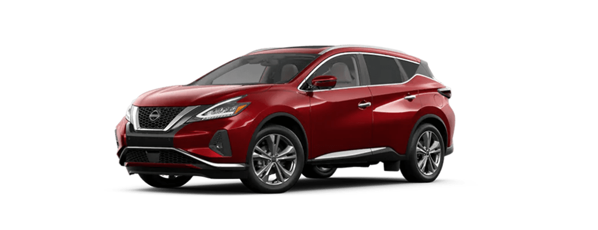2023 Nissan Murano SV in Scarlet Ember Tintcoat.