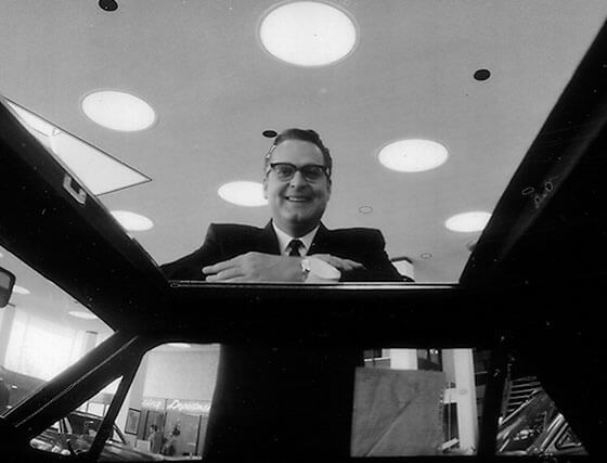 Introducing the sunroof to America in 1965