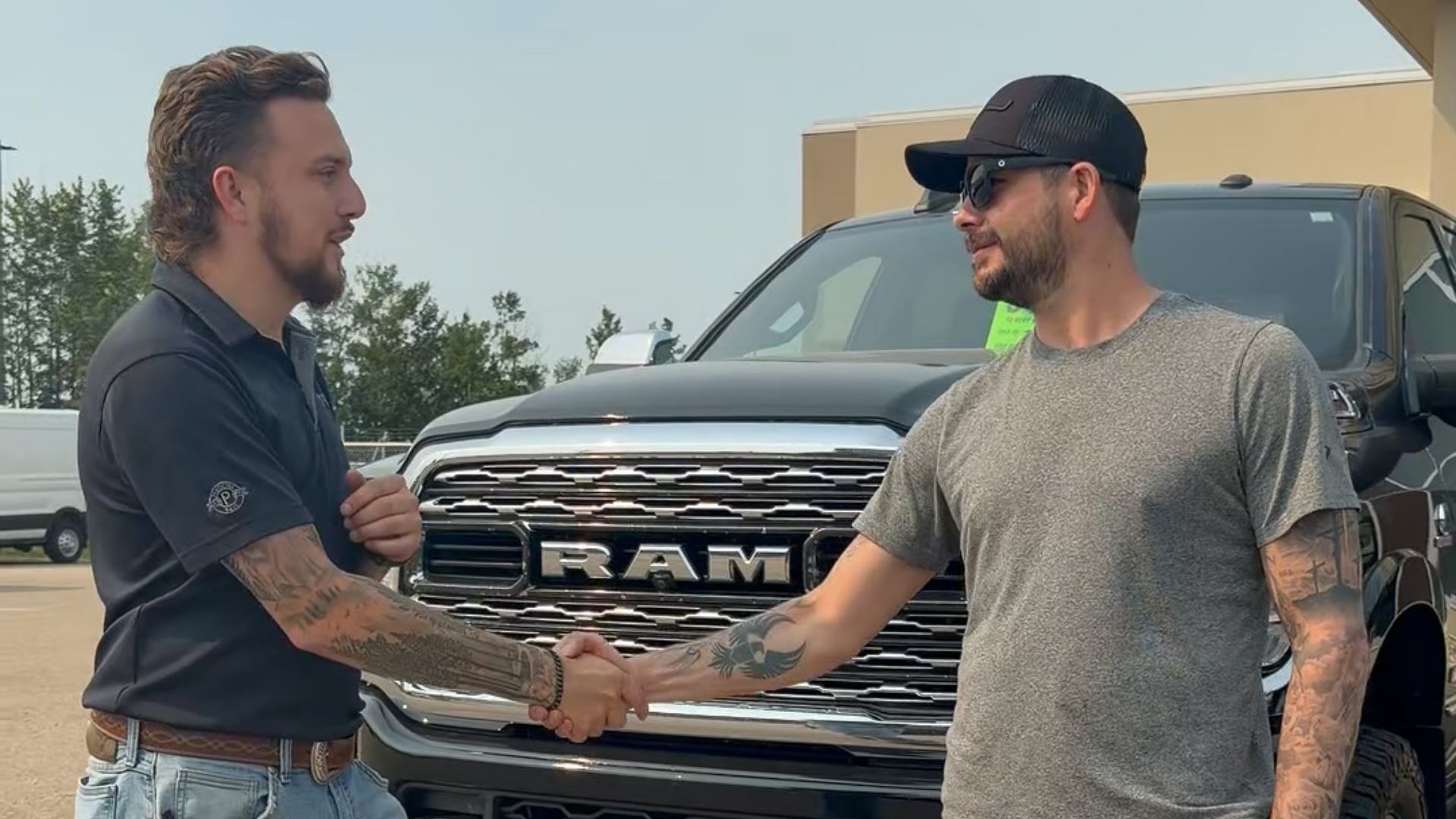 Jarod and Bud at Redwater Dodge