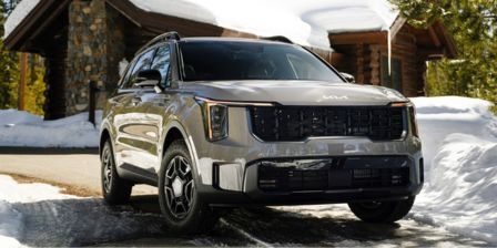New Kia Sorento exterior front view