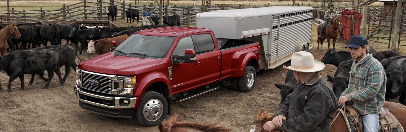 2020 Ford Super Duty F-450 Lariat towing