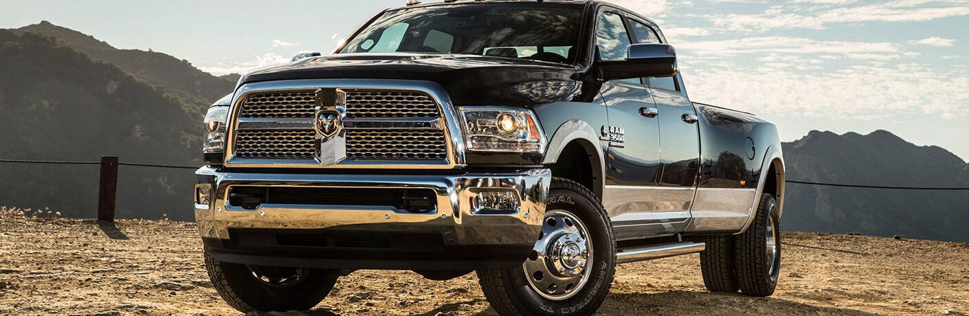 2017 RAM 3500 in a cow pen