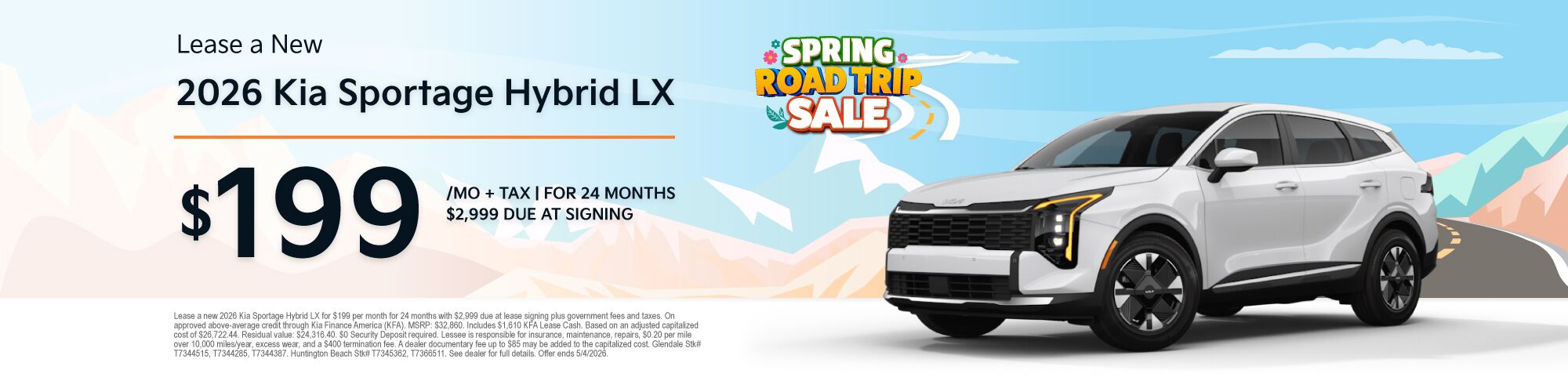 MAR26 Special Sportage Hybrid