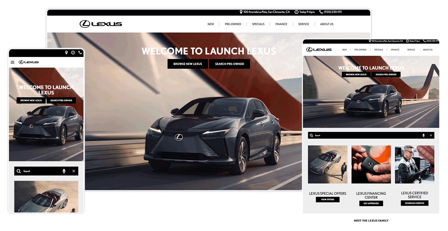 Launch Lexus