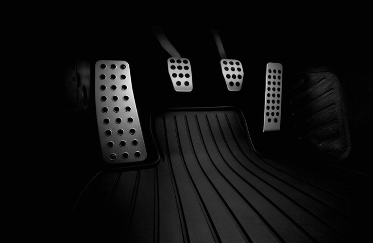 pedals in the 2024 Mazda MX-5 Miata RF