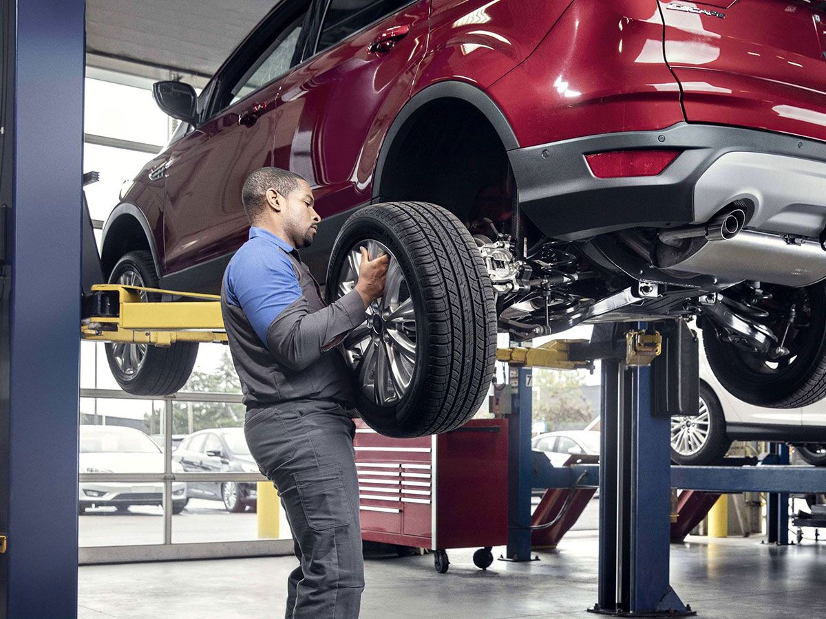 Ford Tire Tread Pressure Check Service