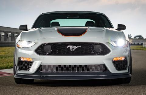 2021 Ford Mustang Mach 1 front view