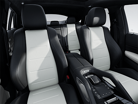 The interior of a GLE Coupe