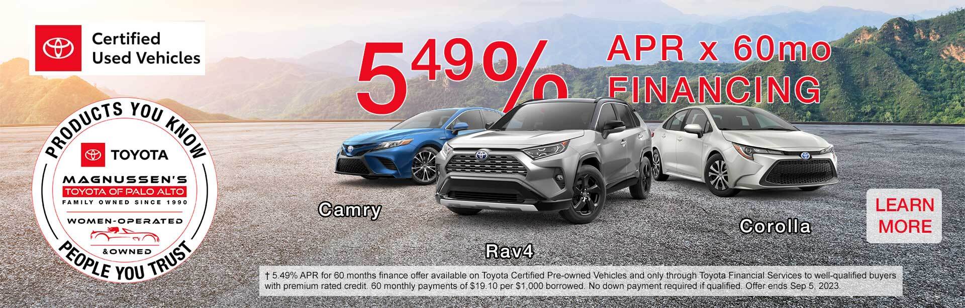 Toyota Dealership Palo Alto CA | Used Cars Magnussen's Toyota Palo Alto