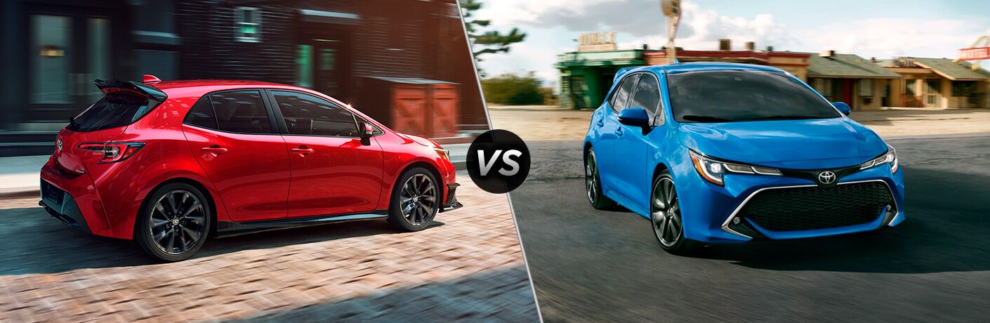 2021 Toyota Corolla Hatchback vs. 2020 Toyota Corolla Hatchback