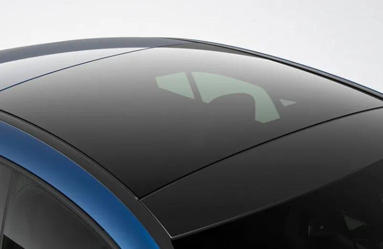 panoramic sunroof of the 2025 Mercedes-Benz CLA 250 Coupe