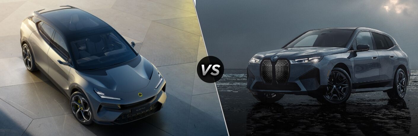 Lotus Eletre vs BMW iX comparison image