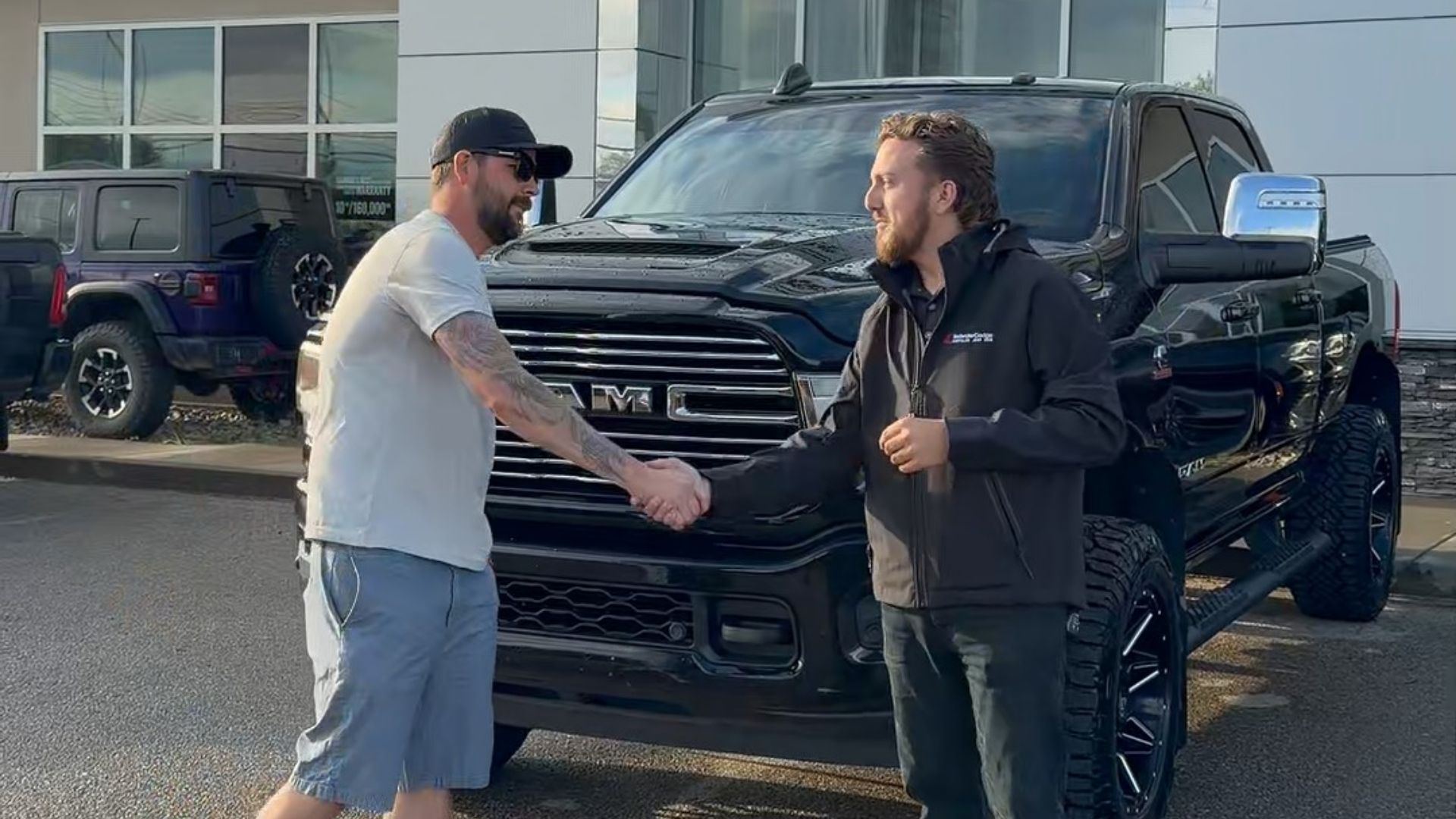 Bud and Jarod at Redwater Dodge
