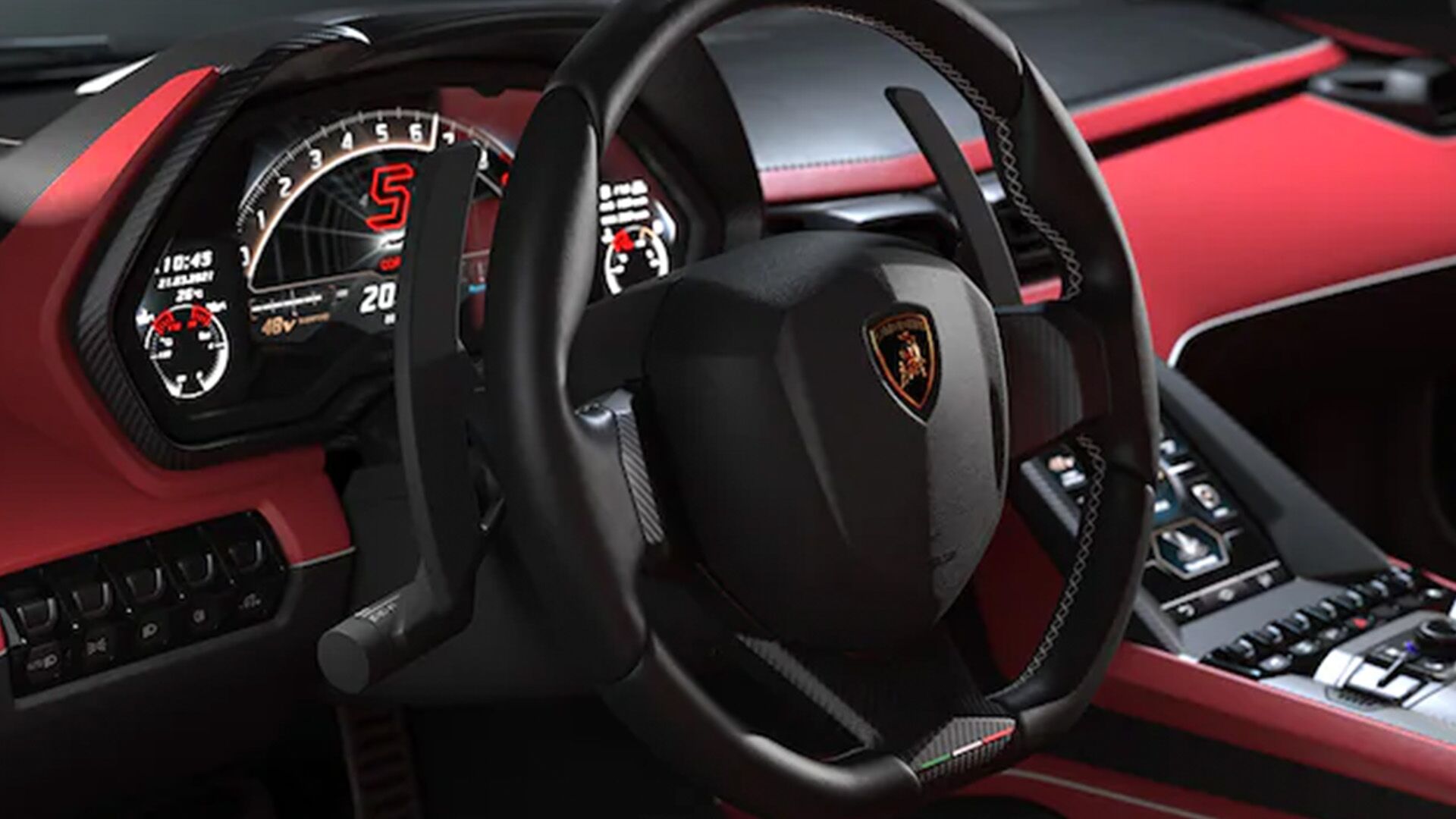 Countach LPI 800-4 interior