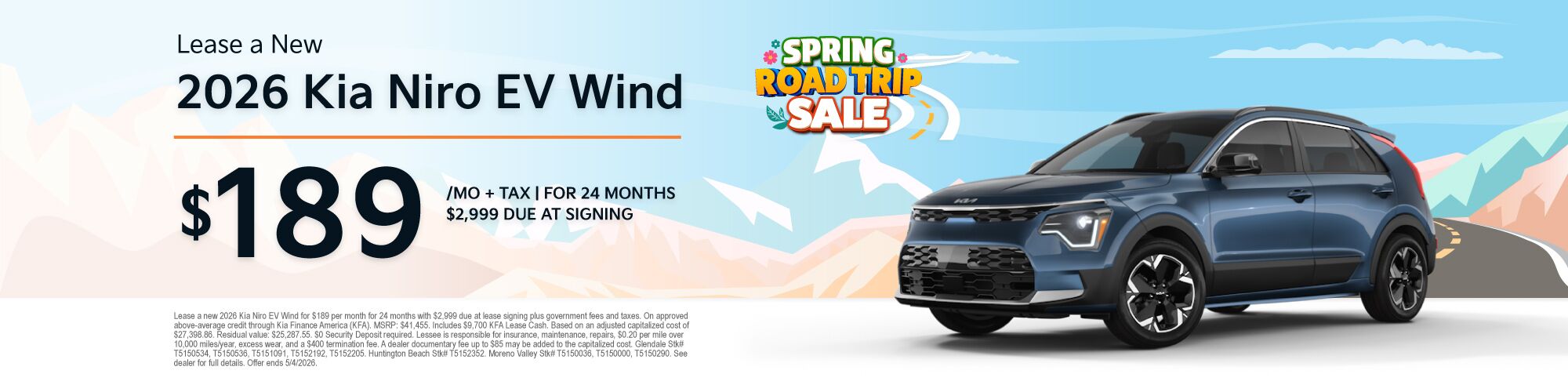 MAR26 Special Niro EV