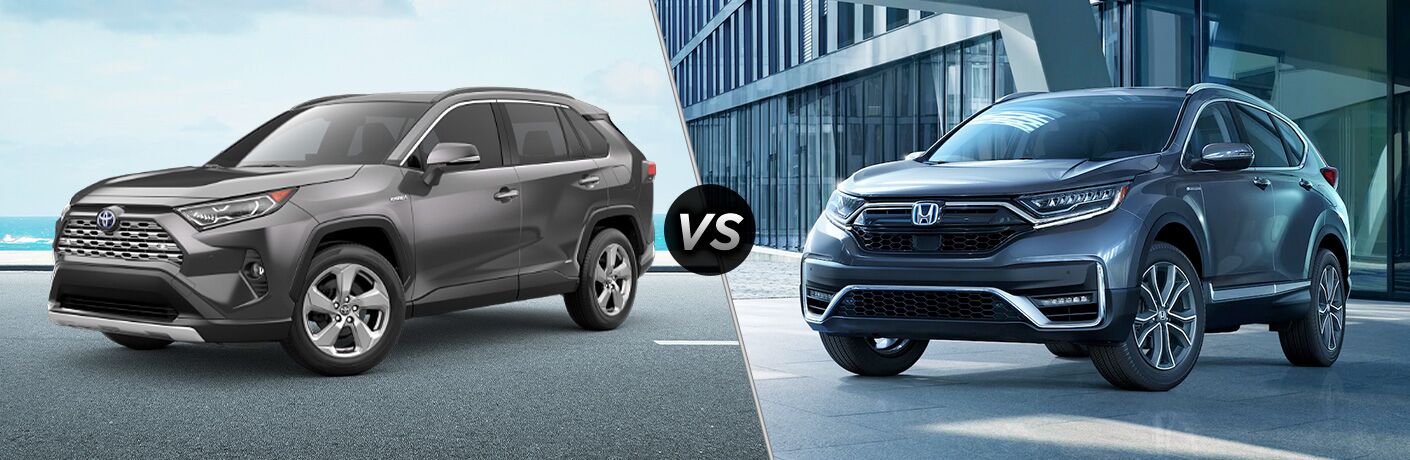 2020 Toyota RAV4 Hybrid vs 2020 Honda CR-V Hybrid