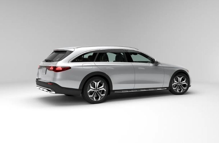 side view image of the 2024 Mercedes-Benz E 450 4MATIC All-Terrain Wagon