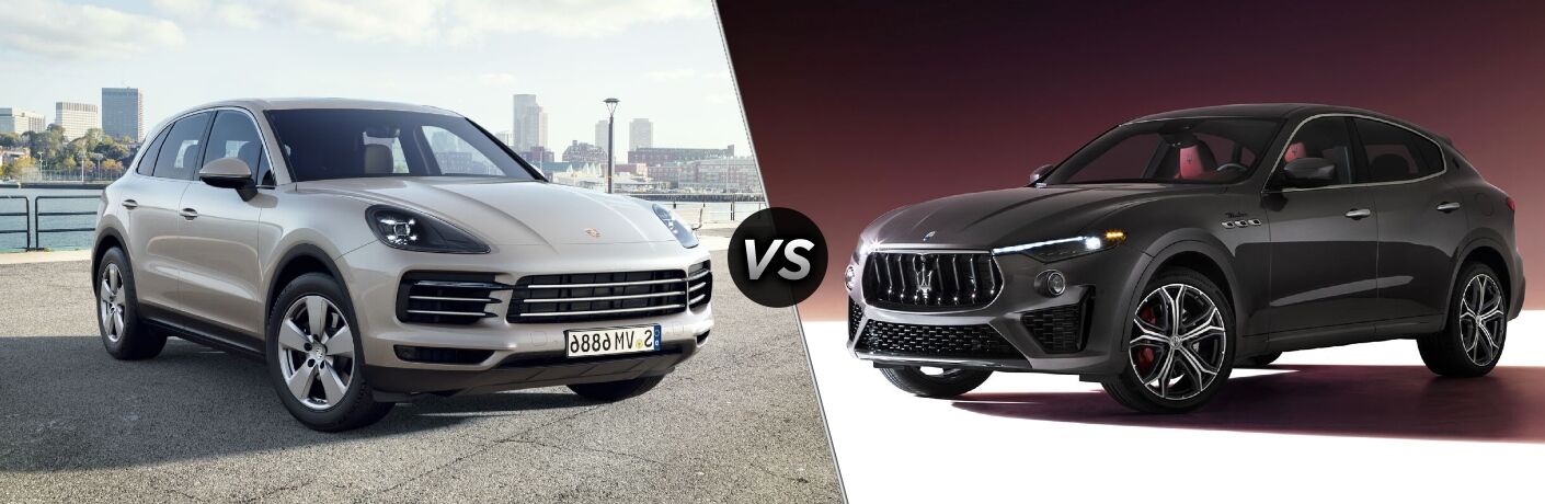 2022 Porsche Cayenne vs 2022 Maserati Levante
