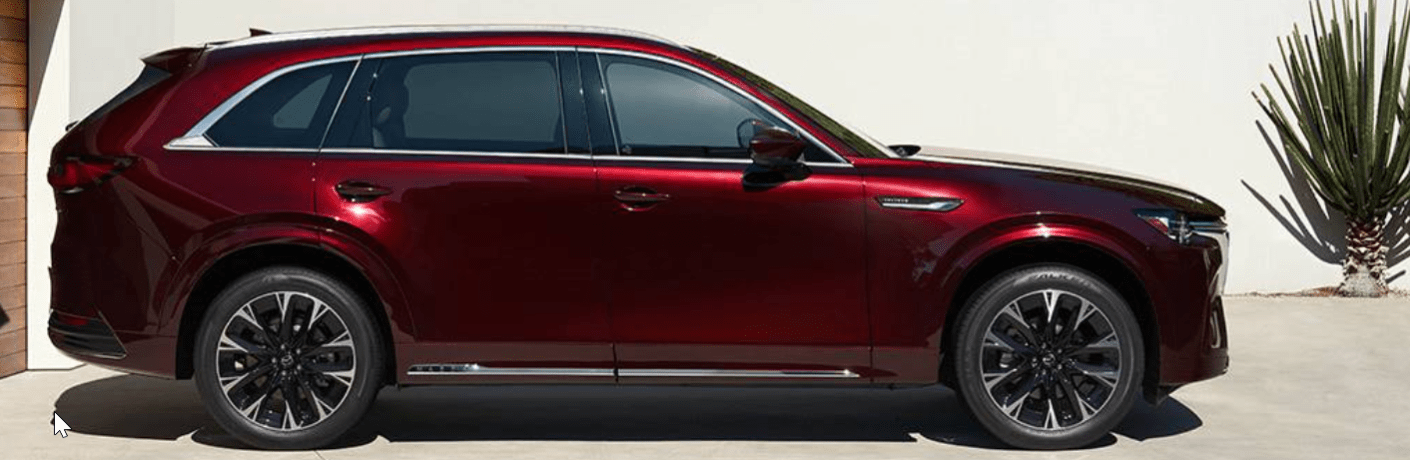 Side View of the 2024 Mazda CX-90
