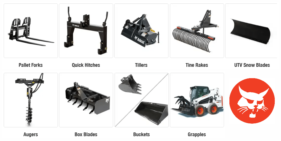 bobcat attachments and implements
