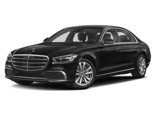 2026 MB S-Class front and side view