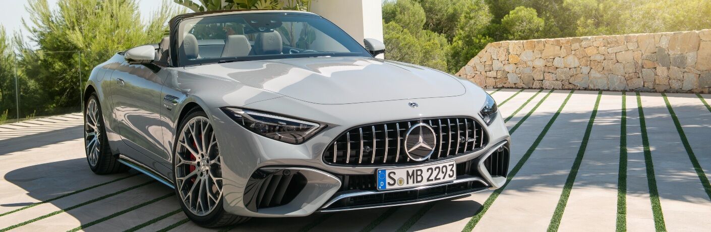 2022 Mercedes-AMG® SL gray front view