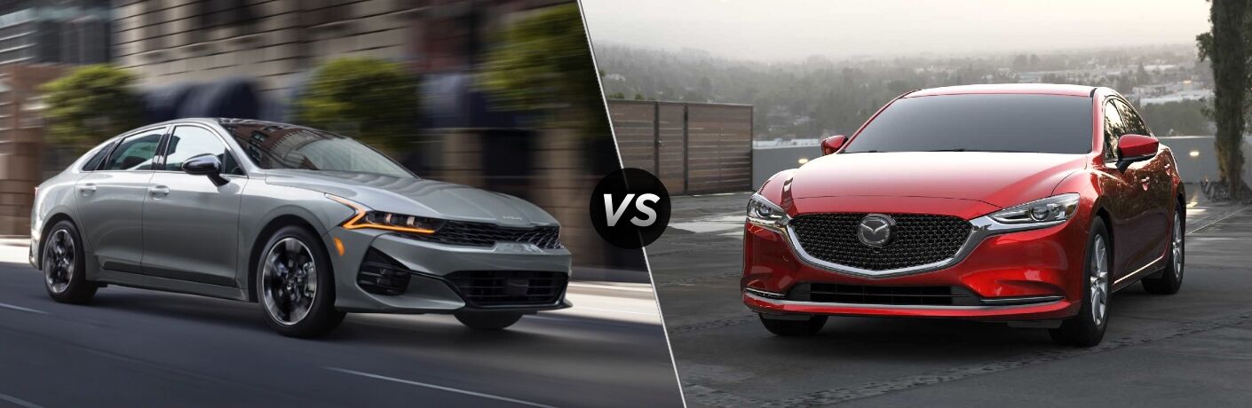2022 Kia K5 vs. 2021 Mazda6 Sport