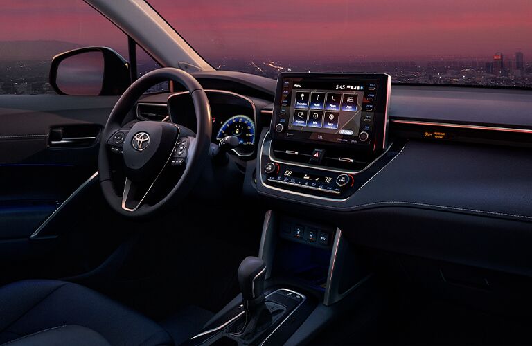 2022 Toyota Corolla Cross dashboard